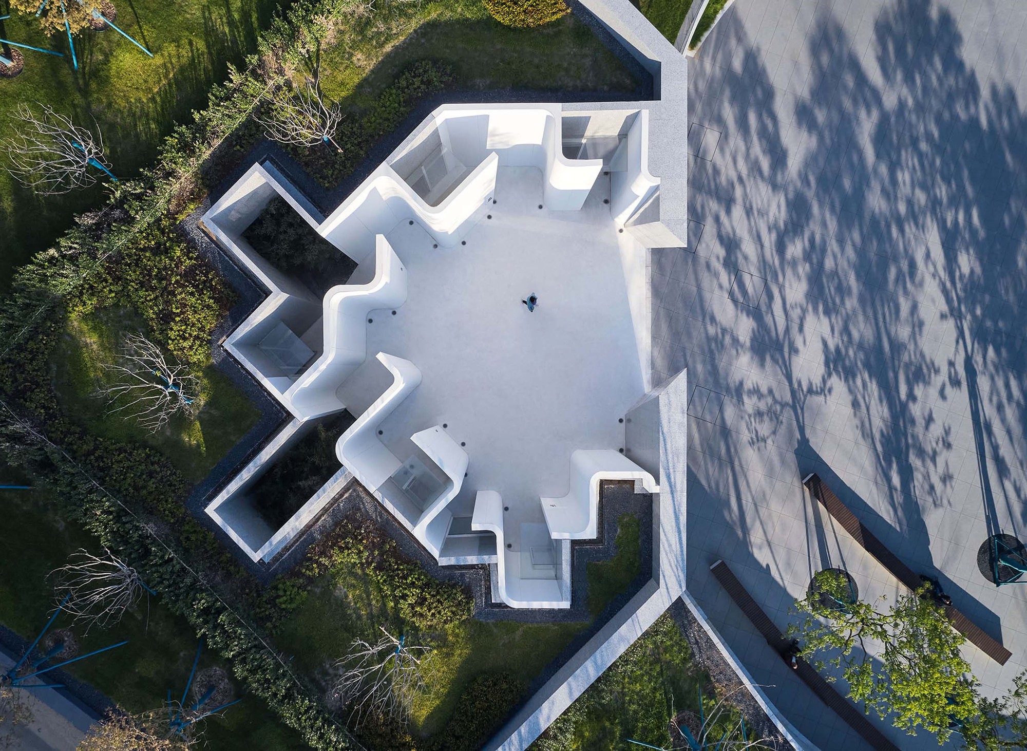  GN Architect Designed Public Toilets Inside the Hillsides of China Tourism Village